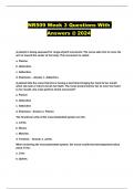 NR509 Week 3 Questions With Answers @ 2024