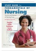 Study guide fundamentals of nursing-The Art and Science of Nursing Care 7th edition by Taylor,Lillis,Lemone,Lynn and Lebon