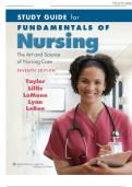 study guide fundamentals of nursing