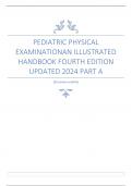 PEDIATRIC PHYSICAL EXAMINATIONAN ILLUSTRATED HANDBOOK FOURTH EDITION UPDATED 2024 PART B