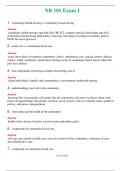 NR 101 &lpar;Latest 2024 &sol; 2025&rpar; EXAM  1-4  &lpar; Older Adults Chapter 14 &comma; Study Set&comma;Review&rpar;  Complete Questions & Answers &lpar;Solved&rpar; 100&percnt; Correct bundle 