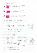 Trigonometry notes 