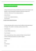 NURS 6501 WEEK 3-WEEK10 PATHOPHYSIOLOGY EXAM QUESTIONS AND ANSWERS BEST GRADED A&plus; LATEST UPDATE 2022