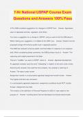 7-Hr National USPAP Course Exam Questions and Answers 100% Pass
