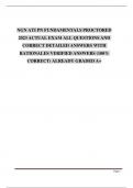 NGN ATI PN FUNDAMENTALS PROCTORED 2023 ACTUAL EXAM ALL QUESTIONS AND CORRECT DETAILED ANSWERS WITH RATIONALES VERIFIED ANSWERS &lpar;100&percnt; CORRECT&rpar; ALREADY GRADED A&plus;
