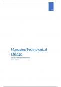 Samenvatting -  Managing Technological Change (EBM054A05)