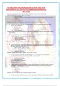 ATI MED SURG PROCTORED EXAM 2019 RETAKE WITH NGN Questions and Answers (Verified Answers)GRADED A- 2024 version
