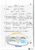 Edexcel IGCSE O-level Chemistry, Chap 1: States of Matter (Handwritten notes)