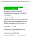 ISTM 210 Exam 2 TAMU Phinney Questions and Answers 2024 /Graded A