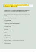 NUR 1600 EXAM 4 REVIEW QUESTIONS AND  ANSWERS&comma; GRADED A&plus;&vert; LATEST UPDATES 2024&sol;25 APPROVED&vert;  