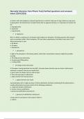 Neonatal Intensive Care Pharm Test&vert;&vert;Verified questions and answers latest &lpar;2024&vert;&vert;2025&rpar;