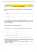 BIO lab exam 2 TAMU Questions And Answers 100&percnt; Solved &vert; Already Passed