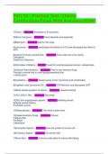 Part 10 &colon; Practice Test- Chemo  Certification Exam With Answers 2024&excl;&excl;