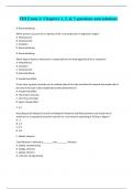 FDI Exam 2: Chapters 1, 2, & 3 questions and solutions