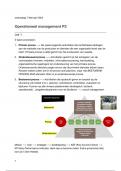 Samenvatting Basisboek Logistiek + samenvatting Reader operationeel management + aantekeningen van colleges (incl. Foto's)