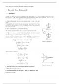Example Questions (Exam Practice) - Fluid Dynamics