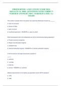  FIREFIGHTER 1 AND 2 STUDY GUIDE 2024-2025&sol;ACTUAL 1000&plus; QUESTIONS WITH CORRECT VERIFIED ANSWERS &lpar;100&percnt; VERIFIED GUIDE&rpar; &sol;A&plus; GRADE