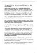 Nevada Life and Health Exam Simulator &lpar;200 questions&rpar;