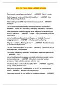 RCP 130 FINAL EXAM LATEST UPDATE