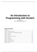 Programming with Scratch MANUAL SOLUTION