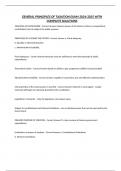 GENERAL PRINCIPLES OF TAXATION EXAM 2024&sol;2025 WITH COMPLETE SOLUTIONS