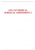 ATI CAP MEDICAL SURGICAL ASSESSMENT 2