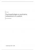 Samenvatting NIEUW BOEK Psychopathologie van Pascal Sienaert (2023) 