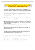 PN End of Life HESI Case Study Latest 2024 with Complete Solutions Rated A&plus;