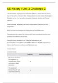  US History I Unit 3 Challenge 2&period;