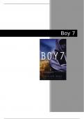 Boekverslag: Boy 7, Mirjam Mous