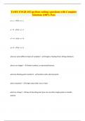 TAMU ENGR 102 &lpar;python coding&rpar; questions with Complete Solutions &vert;100&percnt; Pass