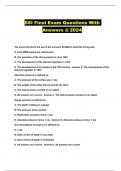 SSI Final Exam Questions With Answers @ 2024