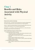 Benefits and Risks Associated with Physical Activity 