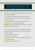 Tennessee Laws And Rules Common To All  Lines Exam &vert; Questions & 100&percnt; Correct  Answers &lpar;Verified&rpar; &vert; Latest Update &vert; GradeA&plus;