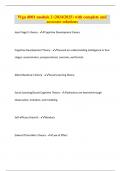 Wgu d001 module 2 &lpar;2024&sol;2025&rpar; with complete and accurate solutions