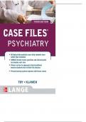 THIRD EDITION CASE FILES® Psychiatry Eugene C. Toy, MD