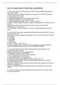 SATA EXAM QUESTIONS AND ANSWERS