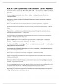 NALP Exam Questions and Answers&period; Latest Review