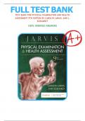 TEST BaNK FOR PHYSICaL EXaMINaTION aND HEaLTH ASSESSMENT 9TH EDITION 1-32 chapters