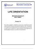 Summary -  Life Orientation