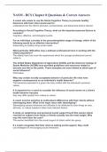 NASM - BCS Chapter 8 Questions & Correct Answers