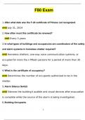 FDNY F-80 EXAM Questions and Verified Answers &lpar;2024 &sol; 2025&rpar;&sol; A&plus; GRADE