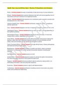 Health Care Law and Ethics Quiz 1 Review 70 Questions and Answers