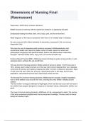 Dimensions of Nursing Practice Final Exam 50 Questions and Explained Answers 2024&sol;2025 &lpar;100&percnt; verified&rpar; A&plus; graded by experts &lpar; ALL BUNDLED HERE&excl;&excl;&excl;&rpar;