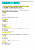 AMU BIOL 251 QUIZ 1&period;
