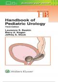 Handbook of Pediatric Urology A Lippincott Williams and Wilkins complete Study Guide