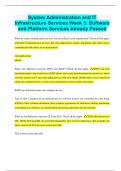 System Administration and IT Infrastructure Services Week 3&colon; Software