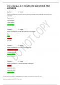 ENGL 226 Quiz 3 25 COMPLETE QUESTIONS AND ANSWERS