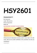 HSY2601 ASS 3 SEME 1 2024