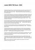 Latest HESI 700 Exam  2024 Questions And Answers Graded A&plus;&excl;&excl;&excl;&excl;&excl;